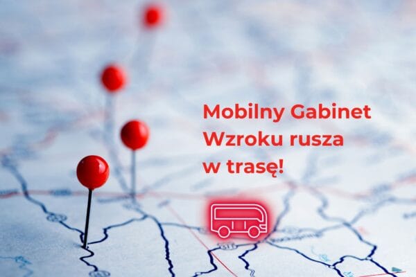 Bezpłatne badania wzroku w 11 miastach – bez zapisów, bez skierowania!